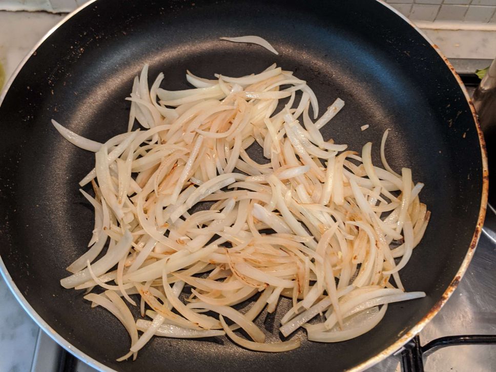 牛丼的加工步骤