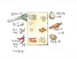 安东炖鸡-手绘食谱