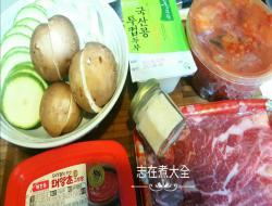 15分钟韩式牛肉泡菜豆腐锅-昆布鲣鱼汤底