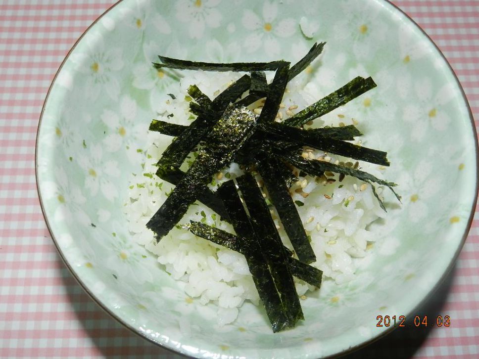 ㄚ曼达的厨房~【深夜食堂】之"鳕鱼子茶泡饭"的加工步骤