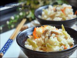 日式和风高丽菜杂炊饭