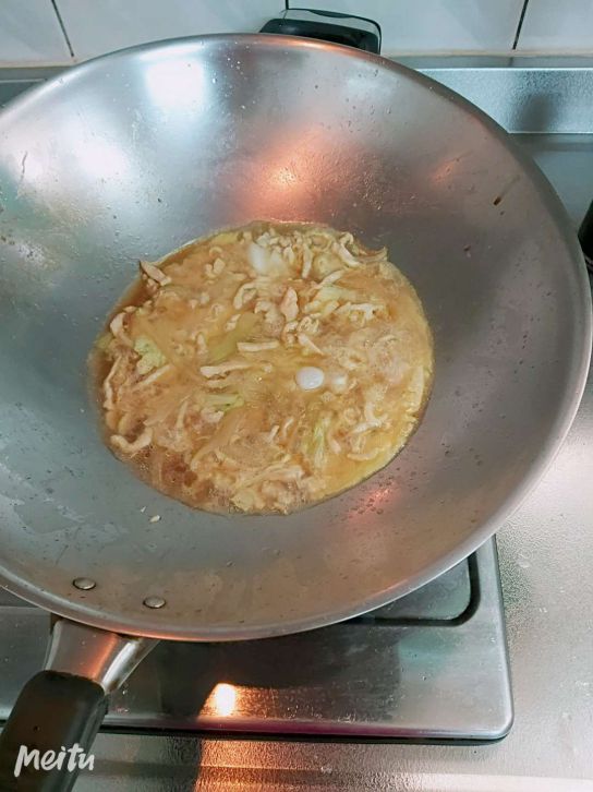 亲子丼的加工步骤