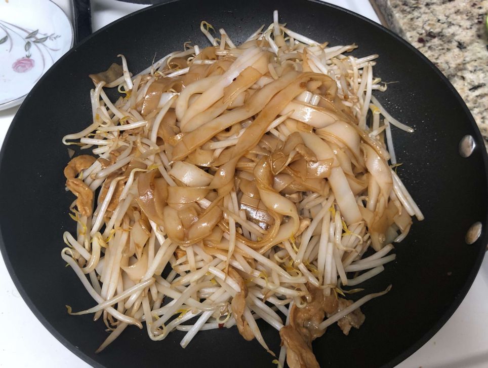 泰式炒河粉 (Pad Thai)的加工步骤