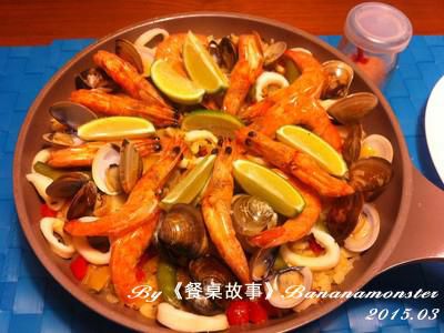 《餐桌故事》Paella西班牙海鲜饭的加工步骤