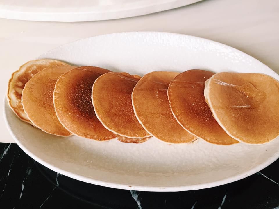 耆盛松饼粉麦当劳的美式松饼 铜锣烧的加工步骤