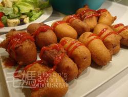 迷你美式炸黄金热狗 (Mini Corn Dog)