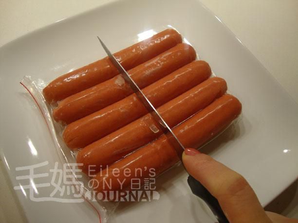 迷你美式炸黄金热狗 (Mini Corn Dog)的加工步骤