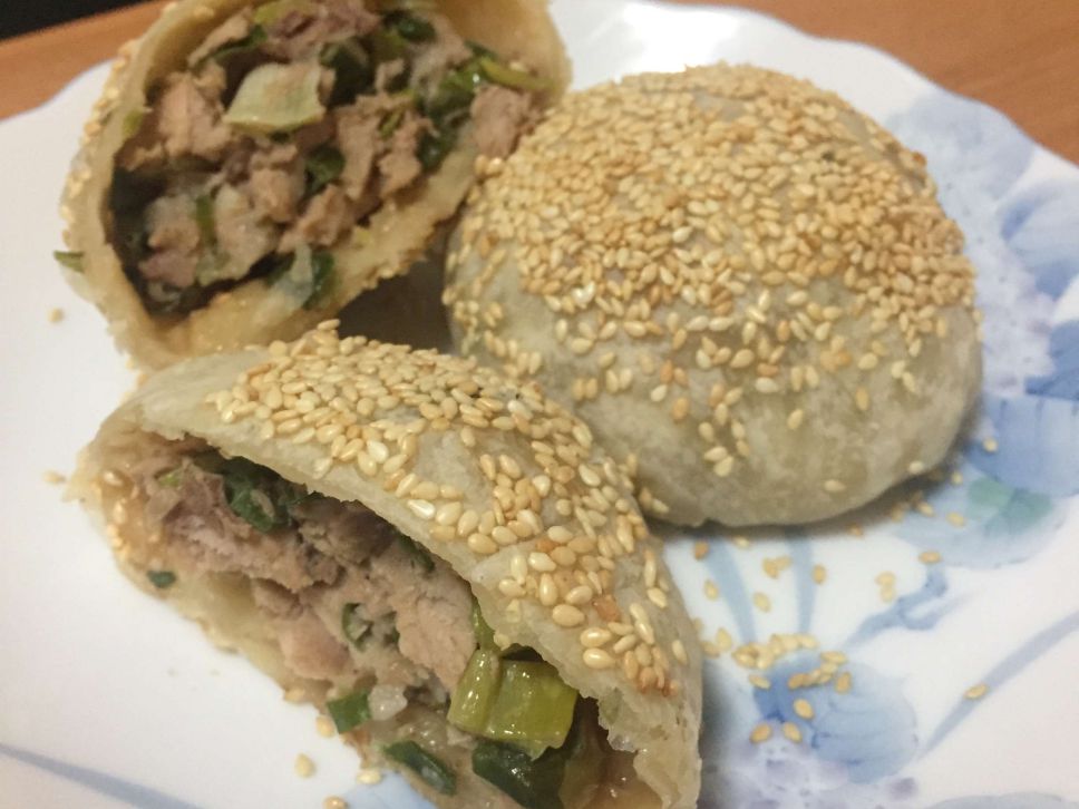 简易胡椒饼（葱油饼皮）的加工步骤