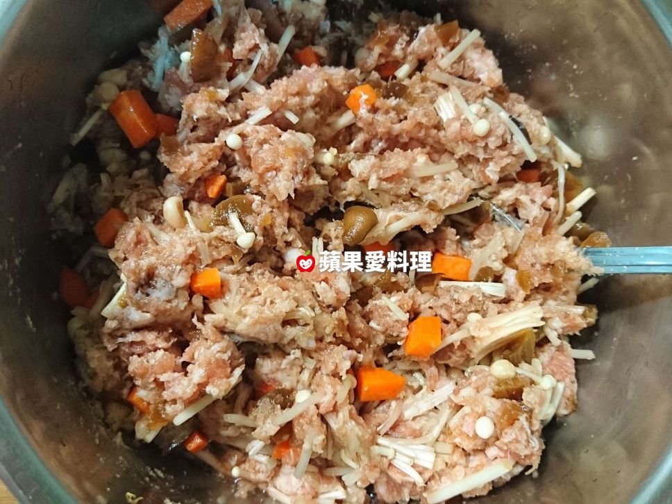 瓜仔肉（电锅）的加工步骤