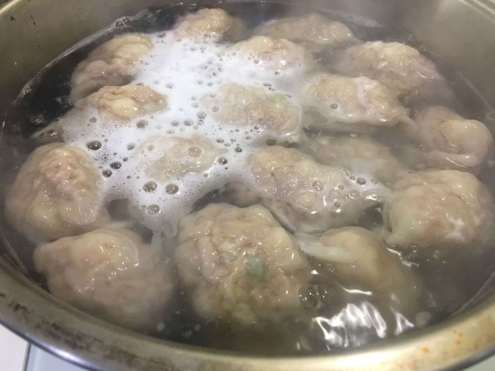 好吃水饺🥟自己做（约55颗）的加工步骤