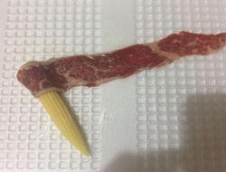 双色牛肉卷