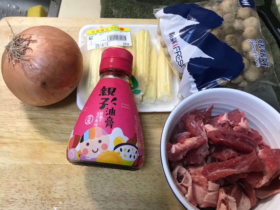 酱烧蔬菜牛肉片的加工步骤