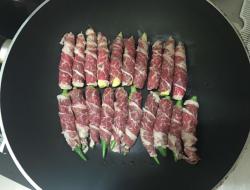 双色牛肉卷