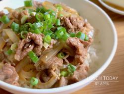 5分钟快速牛丼饭