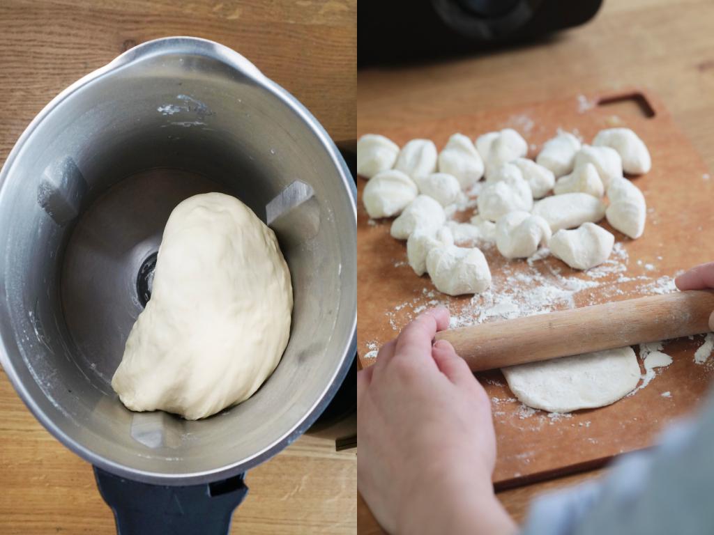 在来米萝卜糕｜高丽菜蒸饺｜家常滷味的加工步骤