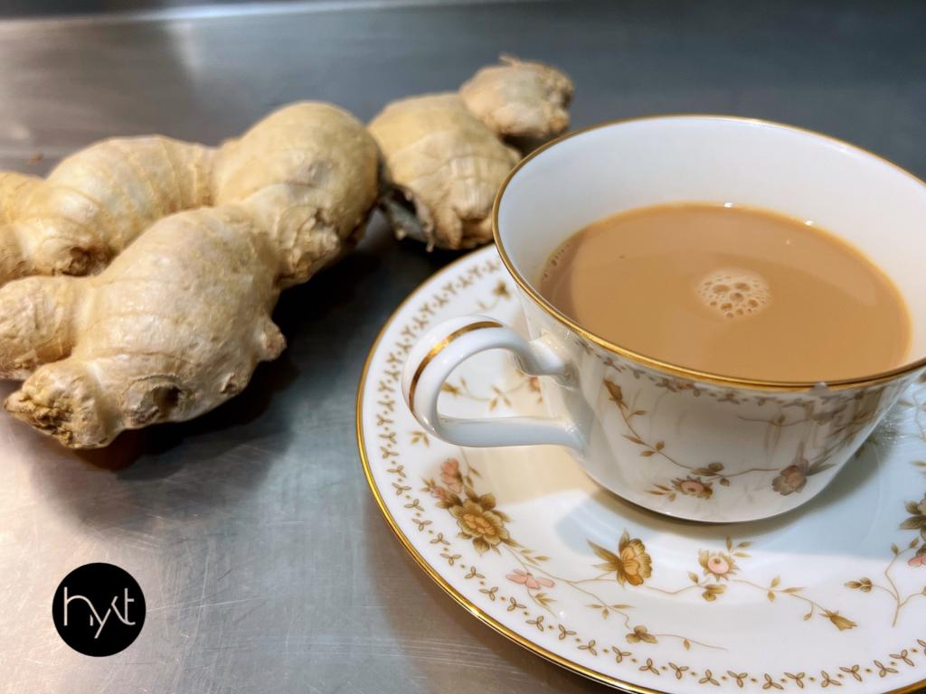 荼公子姜汁锅煮奶茶(姜汁红茶、香料奶茶)的加工步骤