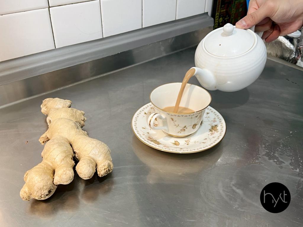 荼公子姜汁锅煮奶茶(姜汁红茶、香料奶茶)的加工步骤