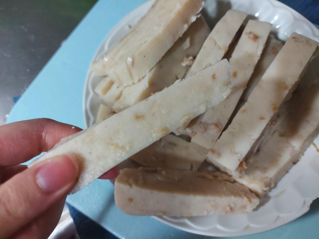 好味上汤萝卜糕的加工步骤