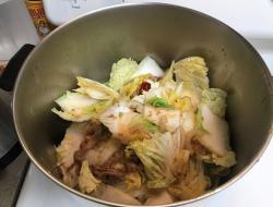 美味大白菜炖冬粉