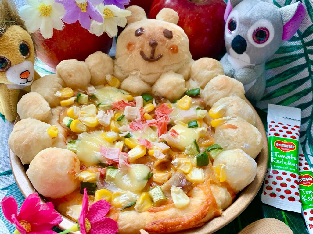 🐻熊熊抱抱披萨🍕 的加工步骤