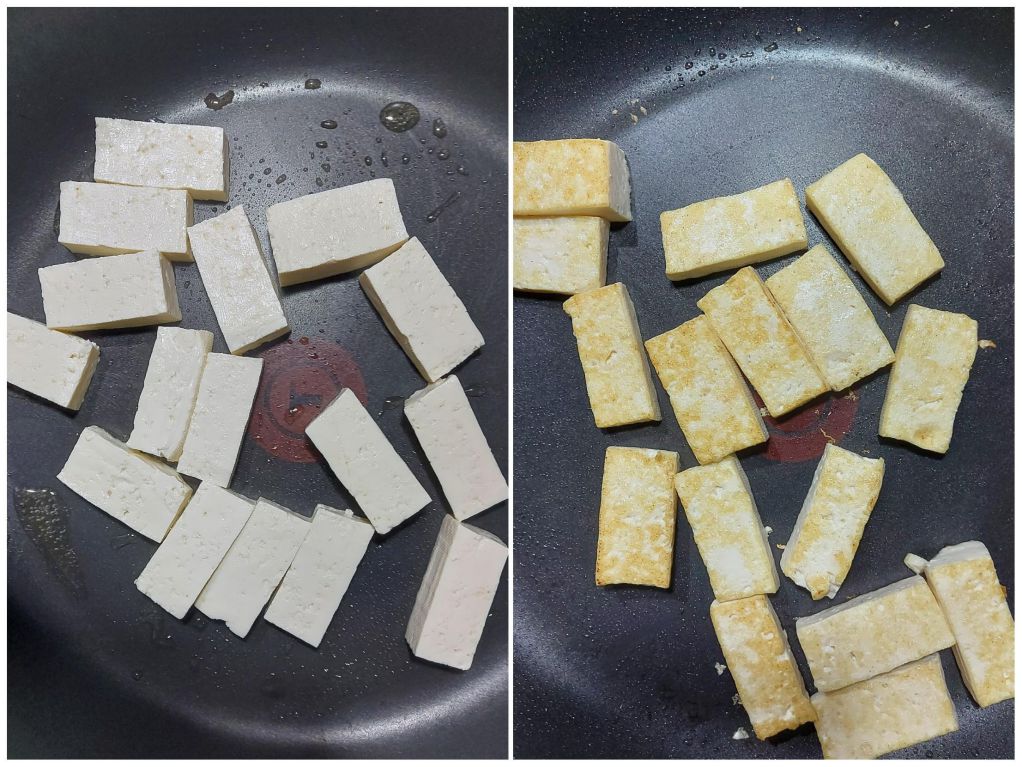 鱼香豆腐 的加工步骤