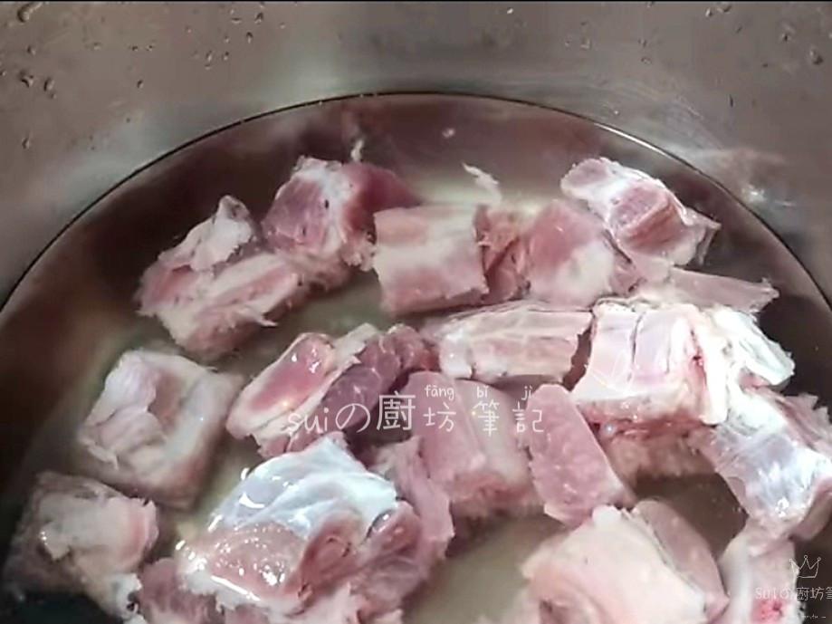 豆鼓蒸排骨 的加工步骤