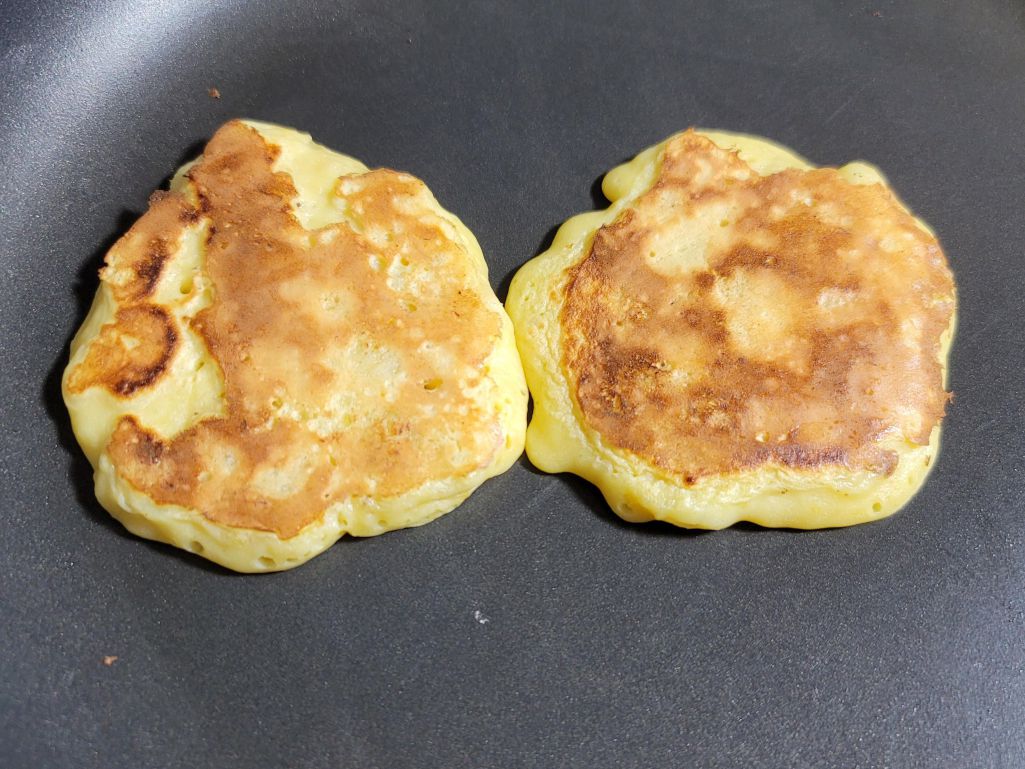 芭蕉鲜奶煎饼 的加工步骤