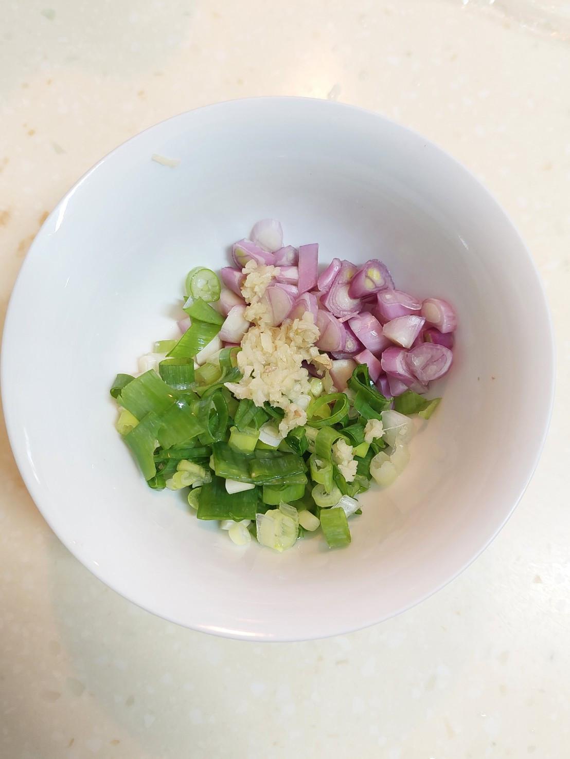 素食鸡肉饭 的加工步骤