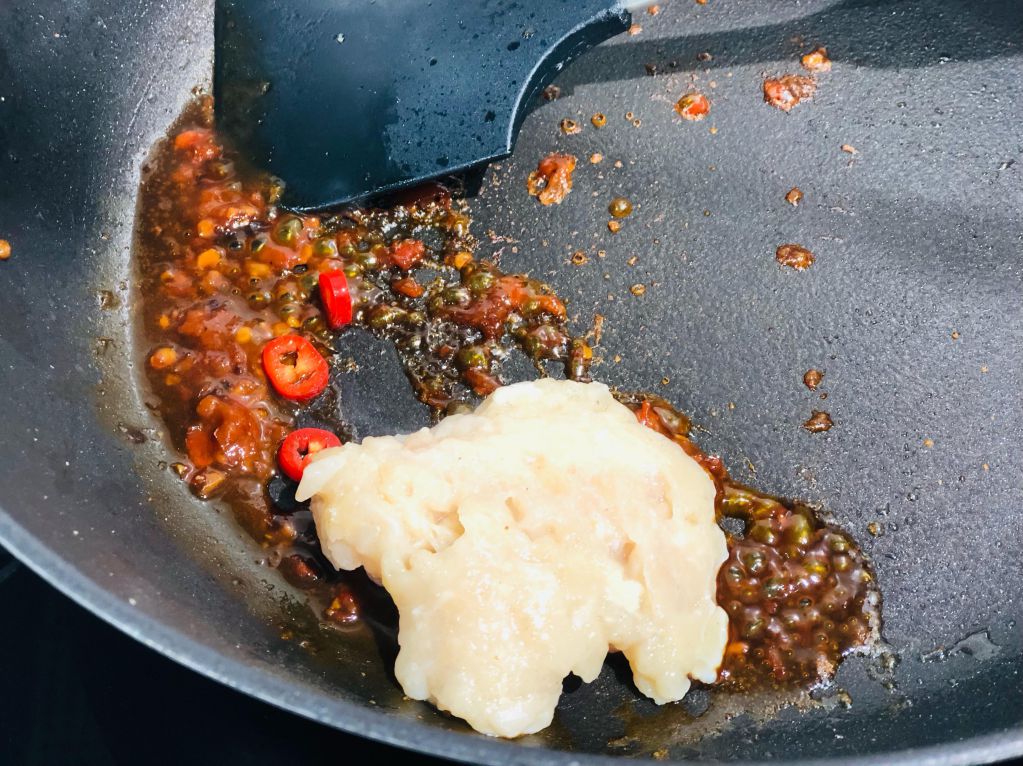 麻婆老皮嫩肉 的加工步骤