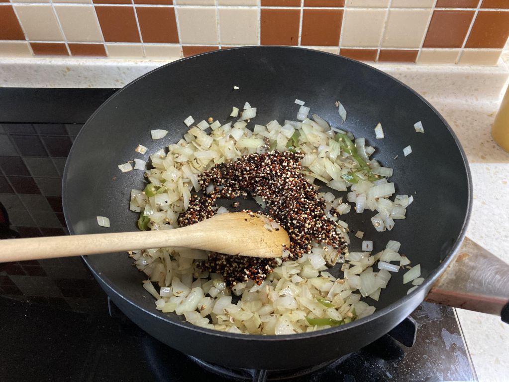 风味藜麦炖饭 的加工步骤