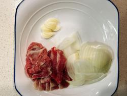 青酱炒牛肉 