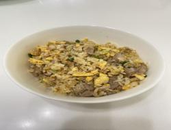 沙茶猪肉蛋炒饭 