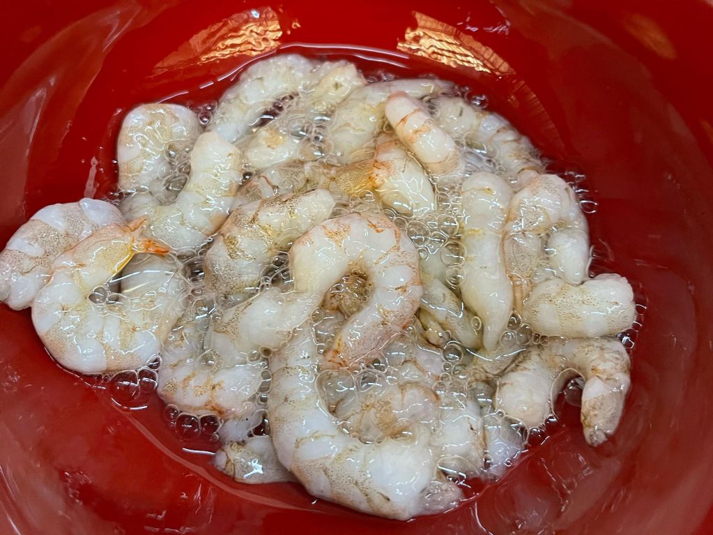 🍤虾仁炒蛋的加工步骤