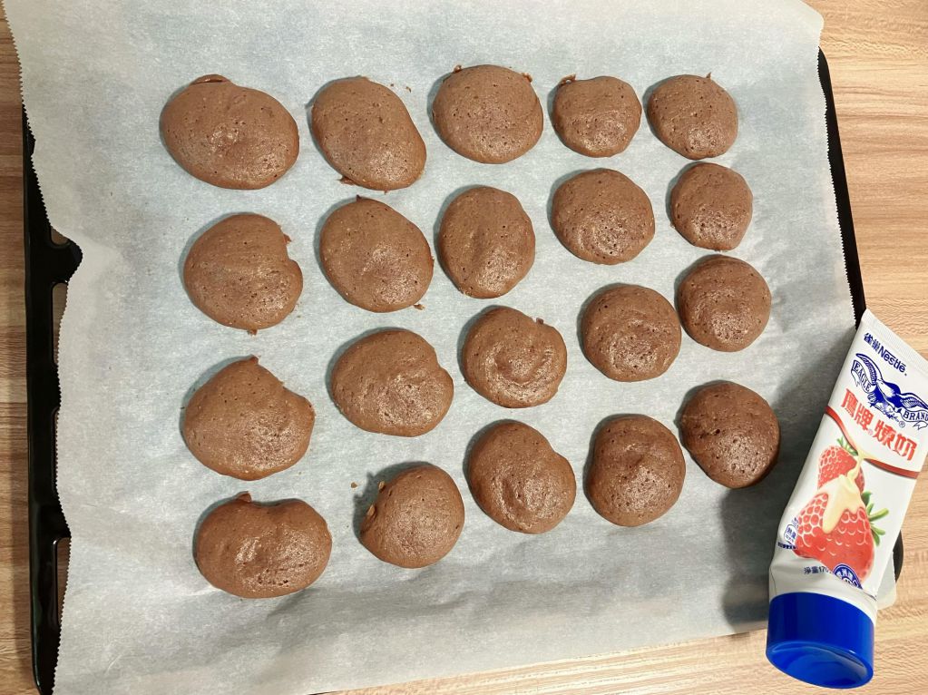 炼奶可可软饼干🍪的加工步骤