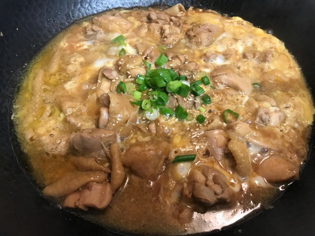 滑嫩亲子丼饭的加工步骤