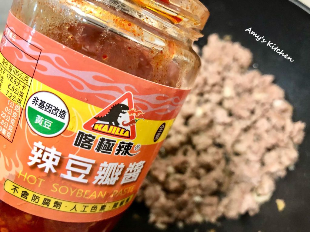 麻婆豆腐的加工步骤