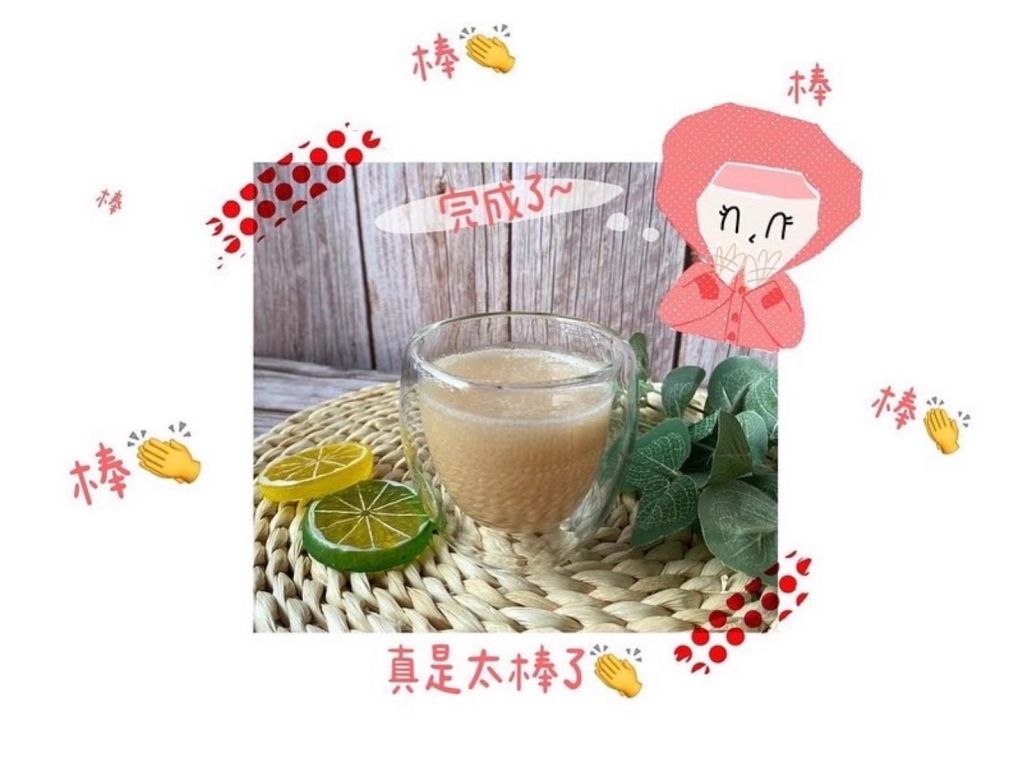 🍑水蜜桃冰沙的加工步骤