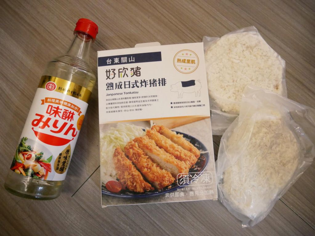 免油炸轻松猪排丼饭的加工步骤