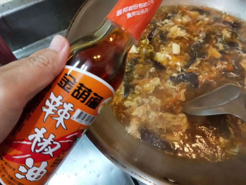 台式酸辣汤面的加工步骤