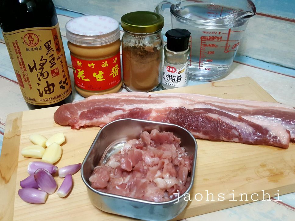 【花生酱滷肉饭】的加工步骤