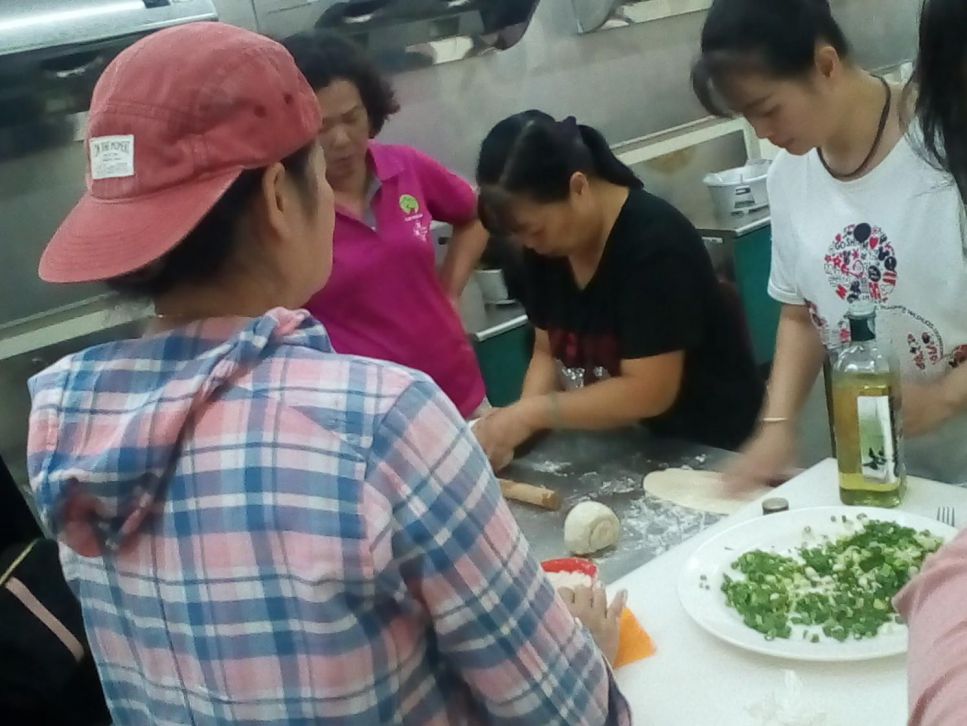 眷村味葱油饼(3组)的加工步骤