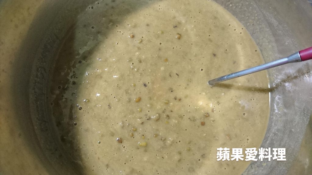 超浓郁古早味绿豆冰（电锅版）的加工步骤