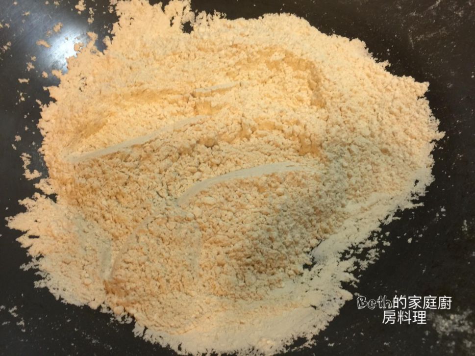 面茶的加工步骤