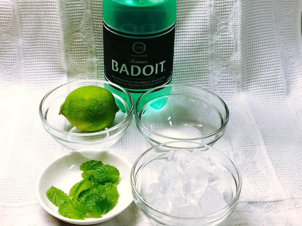 Mojito 摩西多气泡冰饮的加工步骤