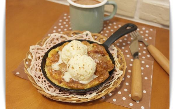 肉桂苹果烤饼佐冰淇淋-冷热交集味蕾享受♡的加工步骤