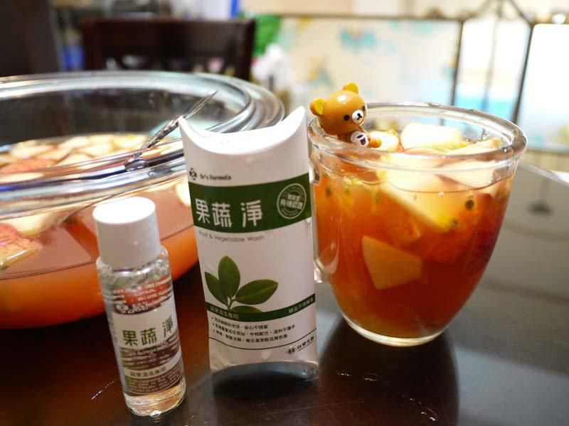 「Dr's Formula果蔬净」新鲜水果茶的加工步骤