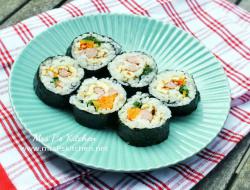 韩式寿司卷 김밥 Kimbap