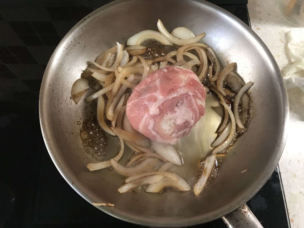 寿喜烧肉玉子饭团＿吃了干杯不醉的加工步骤