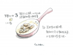 啤酒鸡翅-手绘食谱