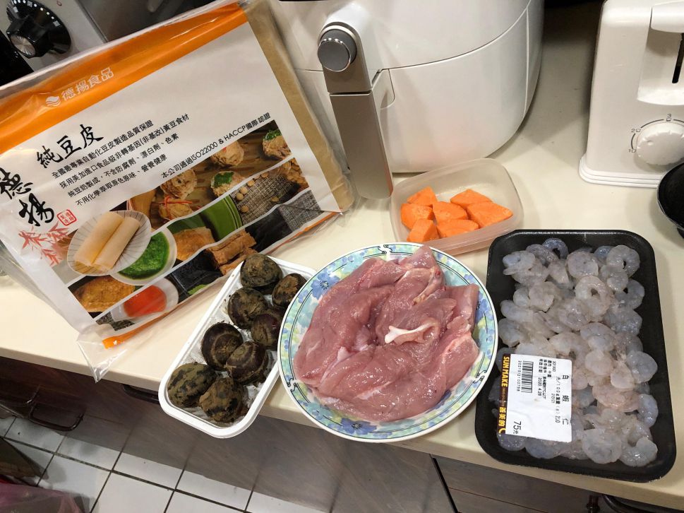 千张鸡肉卷的加工步骤